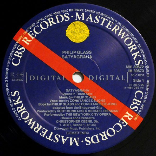 USED - Philip Glass - Satyagraha - Image 3