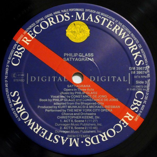 USED - Philip Glass - Satyagraha - Image 5