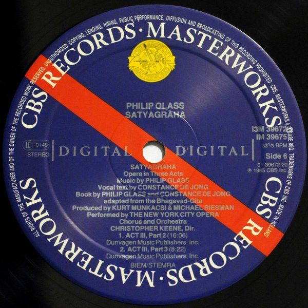 USED - Philip Glass - Satyagraha - Image 8