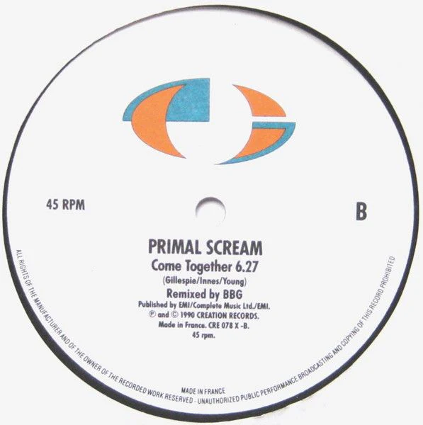 USED - Primal Scream - Come Together - Image 4
