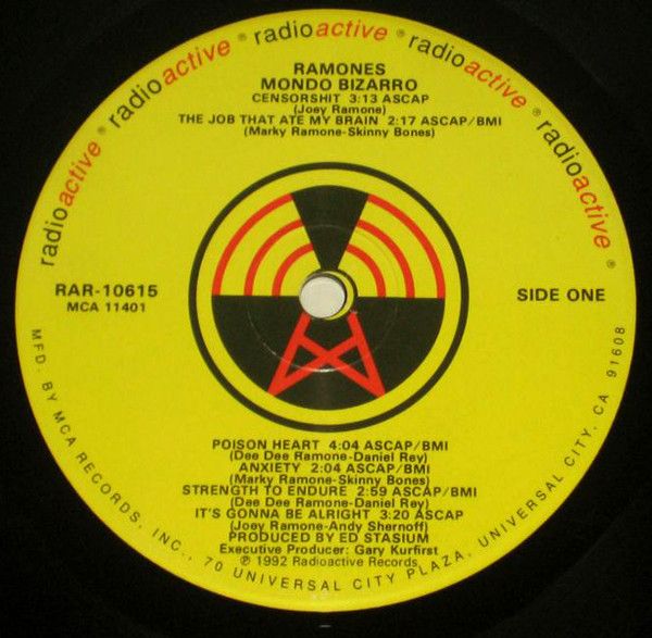 USED - Ramones - Mondo Bizarro - Image 3