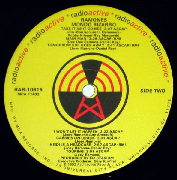 USED - Ramones - Mondo Bizarro - Image 4
