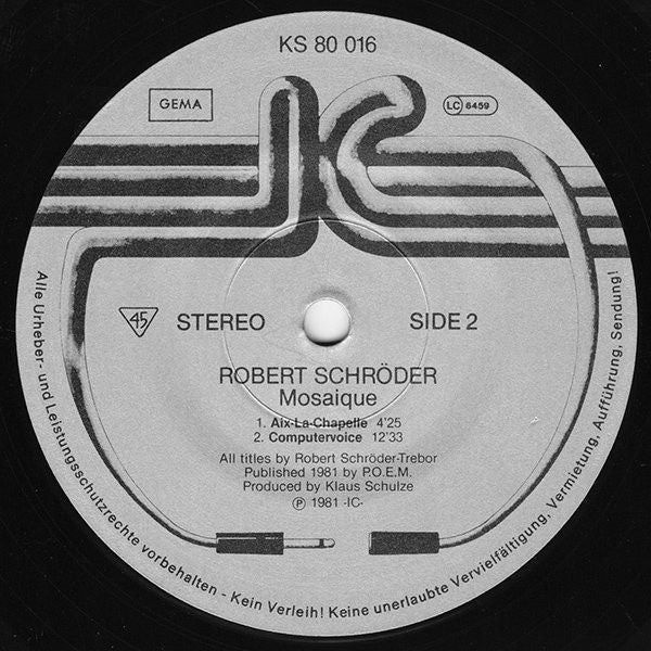 USED - Robert Schröder - Mosaique - Image 4