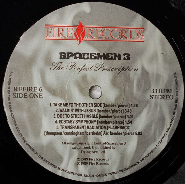 USED - Spacemen 3 - The Perfect Prescription - Image 3