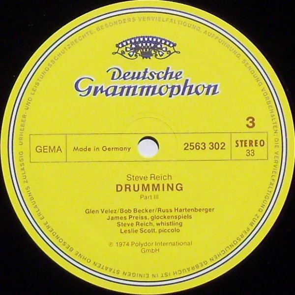 USED - Steve Reich - Drumming / Music For Mallet Instruments, Voices And Organ / Six Pianos - Image 5