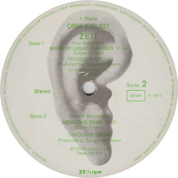 USED - Tangerine Dream - Zeit - Image 7