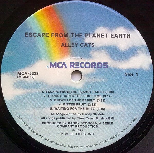 USED - The Alley Cats (2) - Escape From The Planet Earth - Image 3
