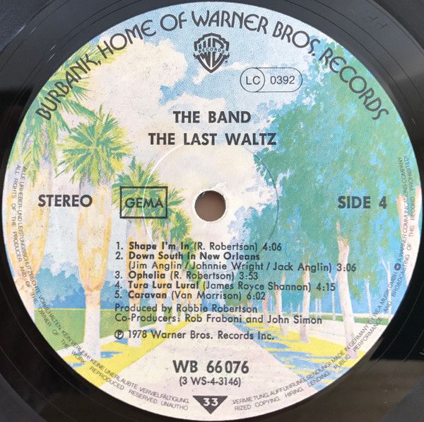 USED - The Band - The Last Waltz - Image 8