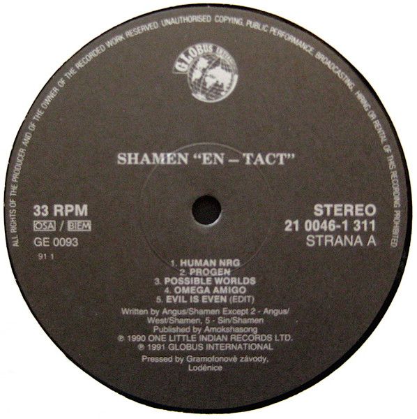 USED - The Shamen - En-Tact - Image 5
