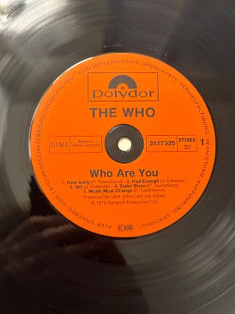 USED - The Who - Phases - Image 33