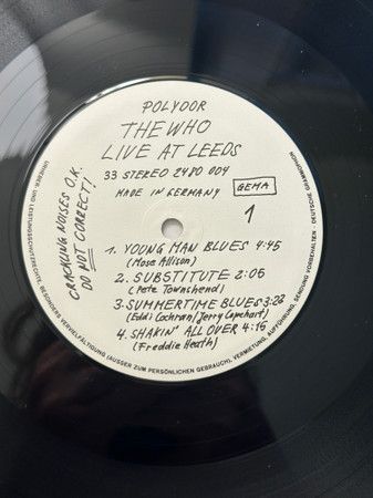 USED - The Who - Phases - Image 57