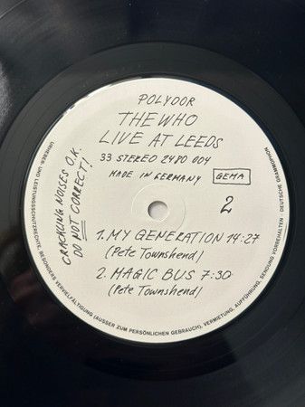 USED - The Who - Phases - Image 58