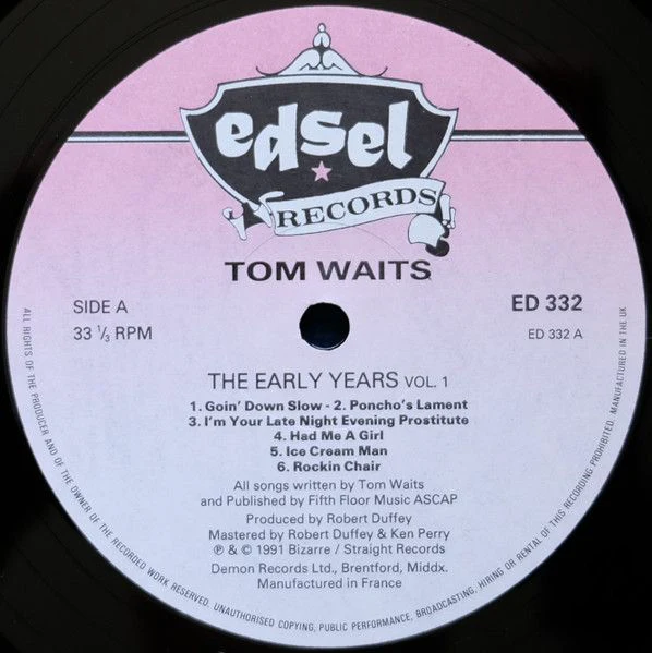 USED - Tom Waits - The Early Years (Vol. 1) - Image 3