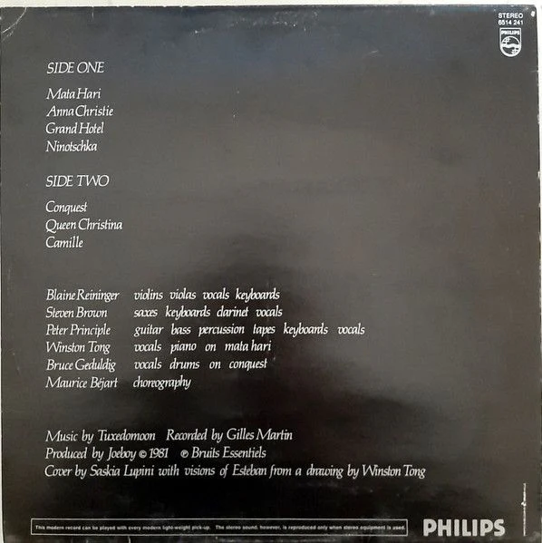 USED - Tuxedomoon - Divine - Image 2