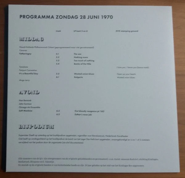 USED - Various - 1970-2020 Kralingen Holland Pop Festival Fifty Up - Image 22