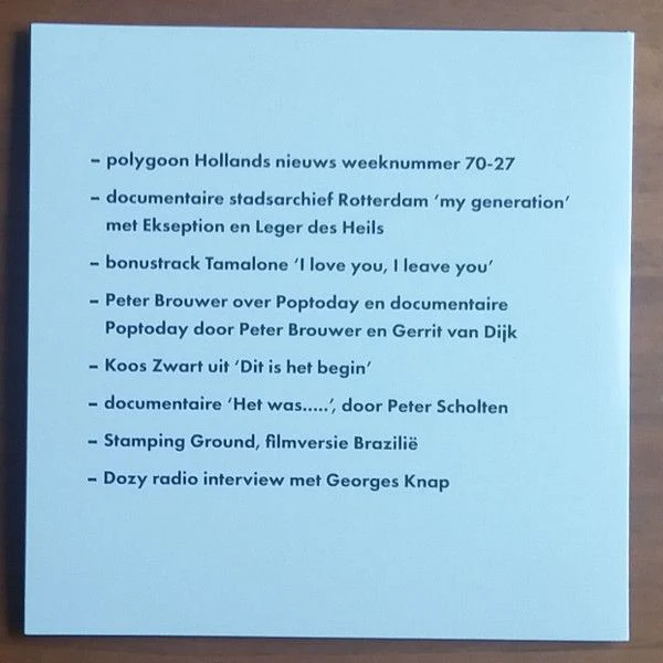 USED - Various - 1970-2020 Kralingen Holland Pop Festival Fifty Up - Image 29