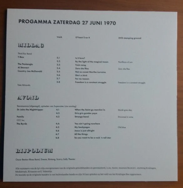USED - Various - 1970-2020 Kralingen Holland Pop Festival Fifty Up - Image 5