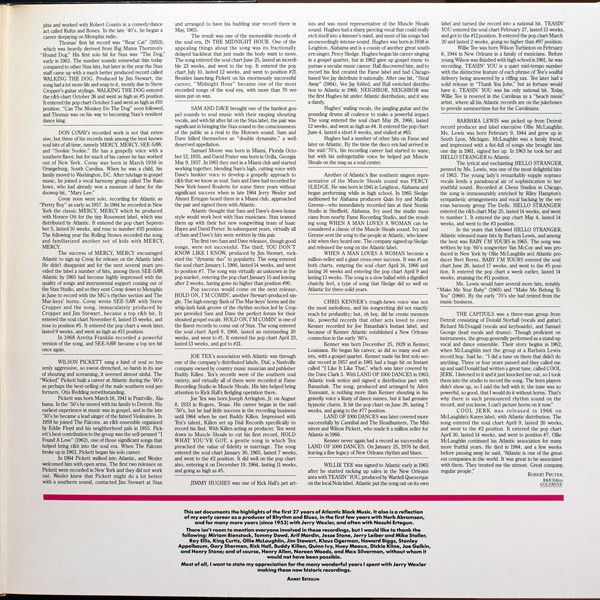 USED - Various - Atlantic Rhythm And Blues 1947-1974 - Image 38