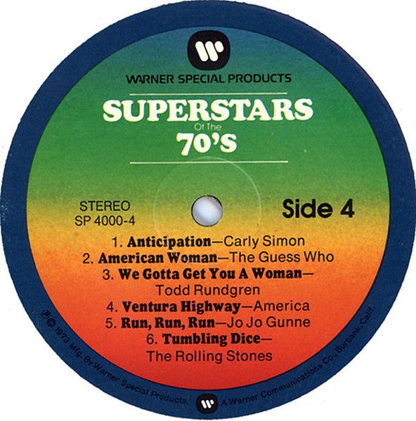 USED - Various - Superstars Of The 70's - Image 10