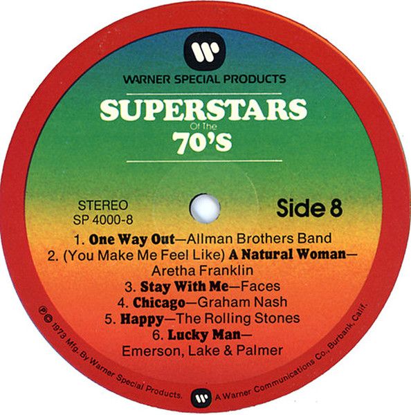 USED - Various - Superstars Of The 70's - Image 5
