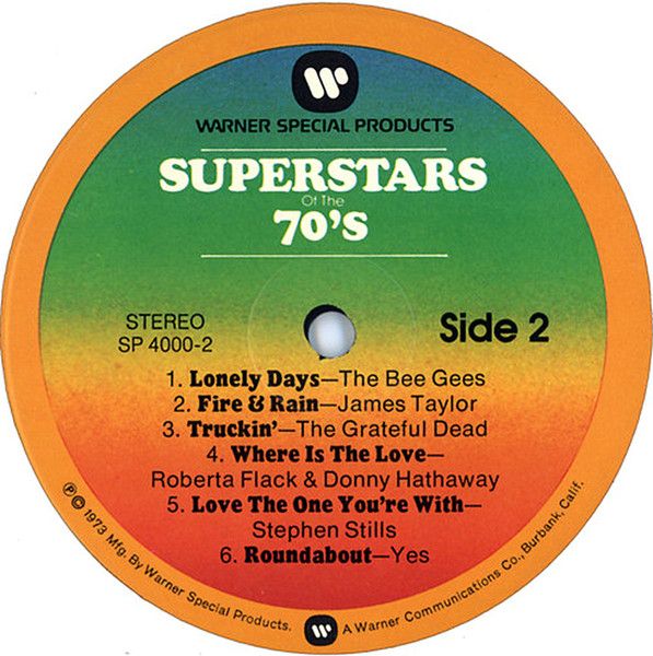 USED - Various - Superstars Of The 70's - Image 6