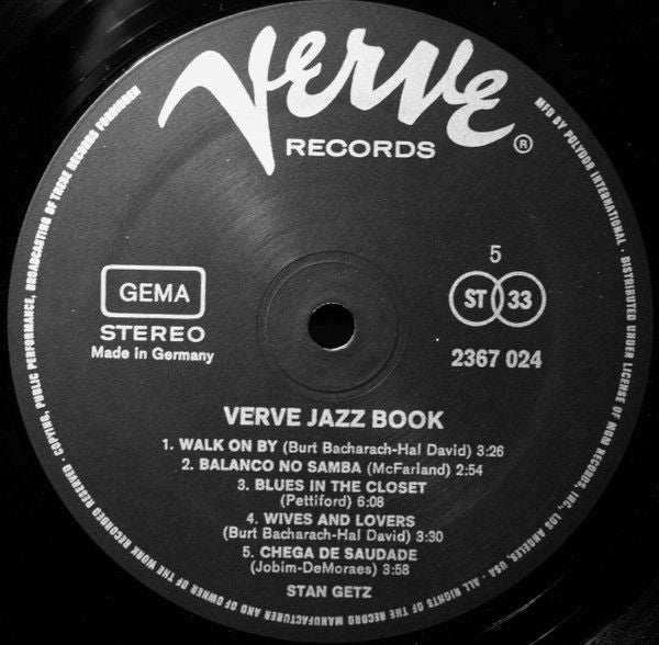 USED - Various - Verve Jazz Book - Image 12