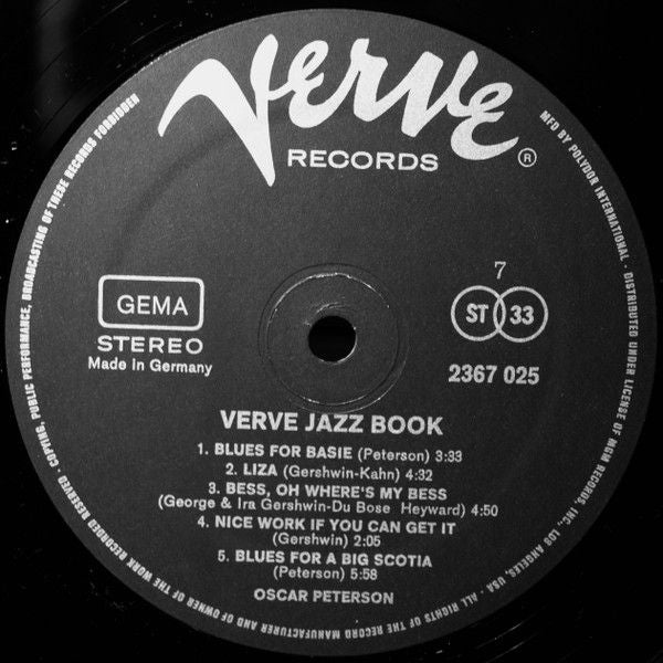 USED - Various - Verve Jazz Book - Image 14