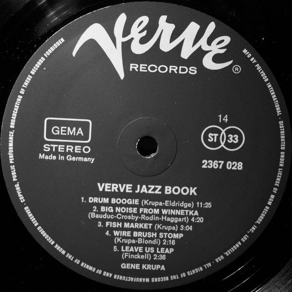 USED - Various - Verve Jazz Book - Image 21
