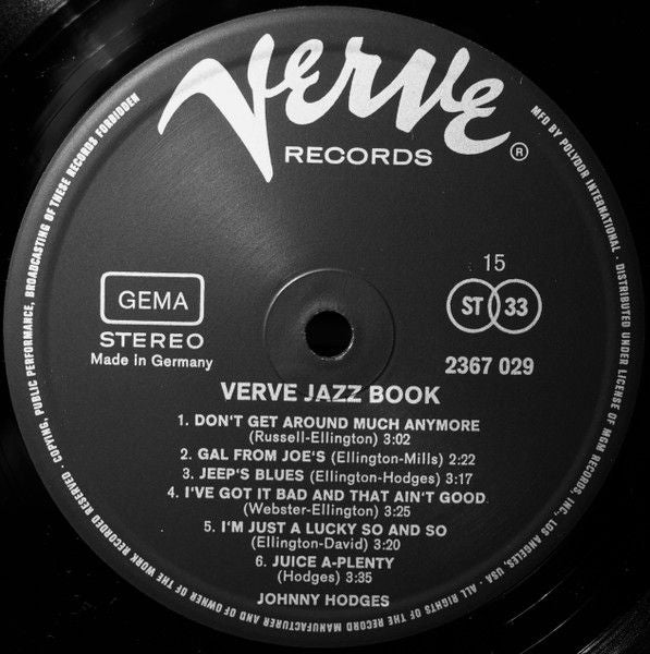 USED - Various - Verve Jazz Book - Image 22