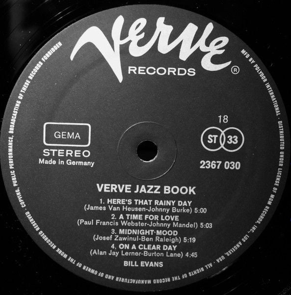 USED - Various - Verve Jazz Book - Image 25