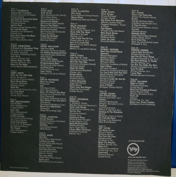 USED - Various - Verve Jazz Book - Image 6