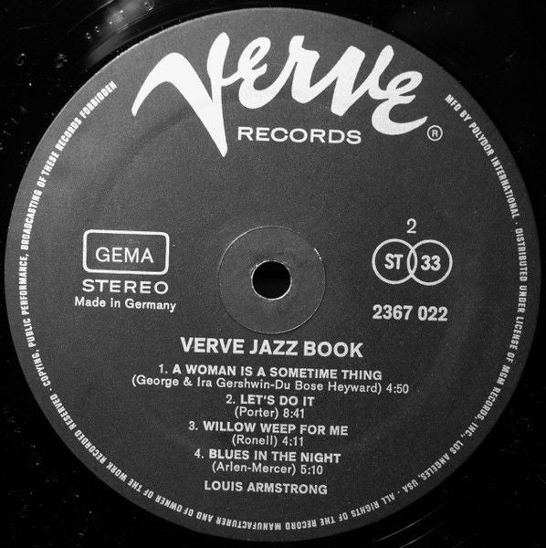 USED - Various - Verve Jazz Book - Image 76