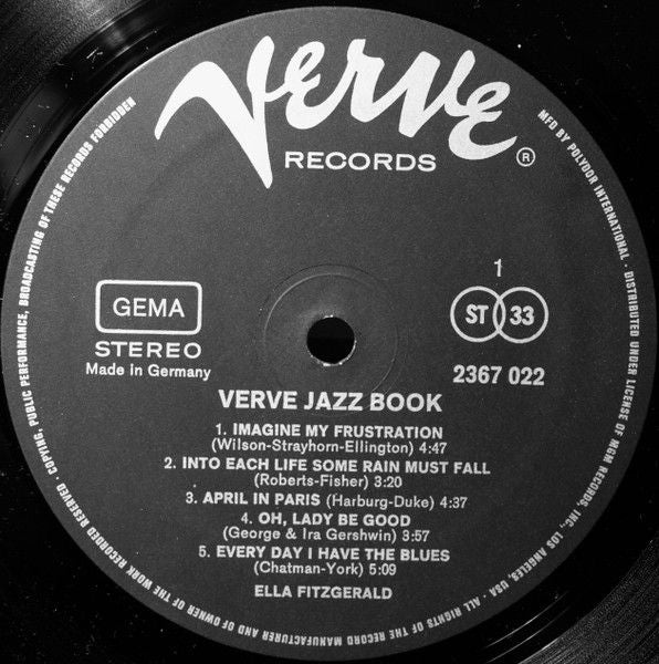 USED - Various - Verve Jazz Book - Image 8