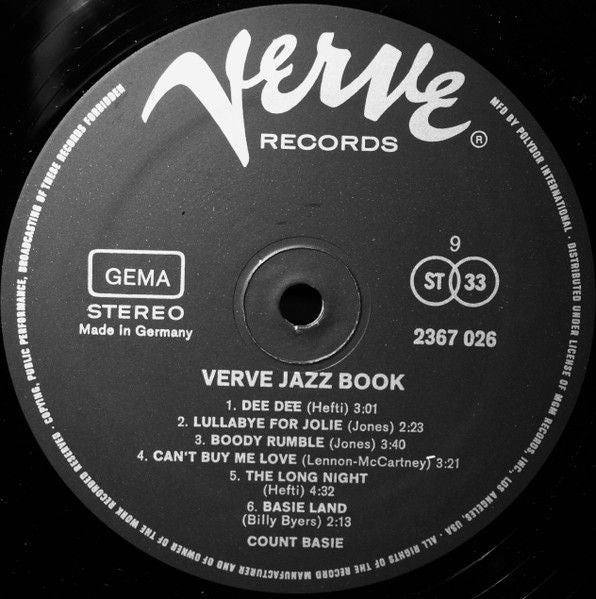USED - Various - Verve Jazz Book - Image 83