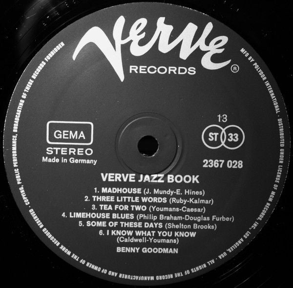USED - Various - Verve Jazz Book - Image 87
