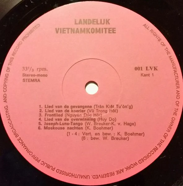 USED - Various - Voor De Overwinning Van De Vietnamese Revolutie - Image 4