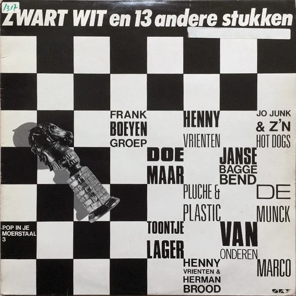 USED - Various - Zwart Wit En 13 Andere Stukken (Pop In Je Moerstaal 3)