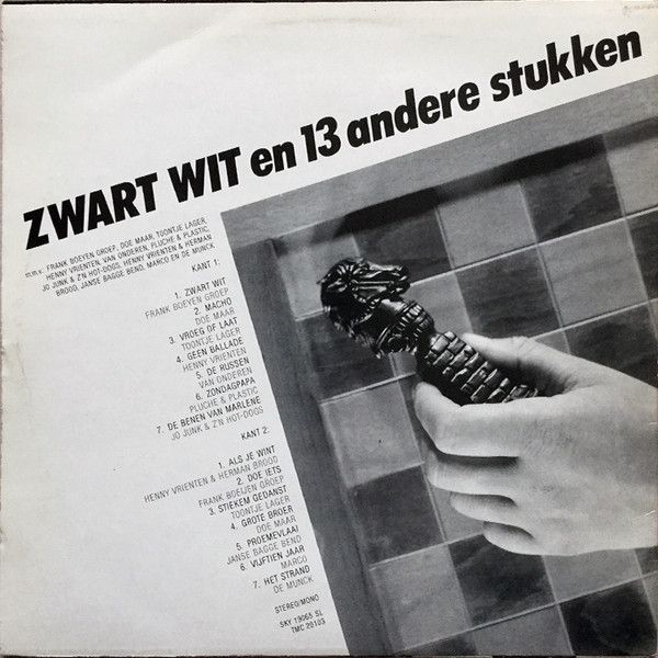USED - Various - Zwart Wit En 13 Andere Stukken (Pop In Je Moerstaal 3) - Image 2