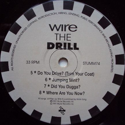 USED - Wire - The Drill - Image 4