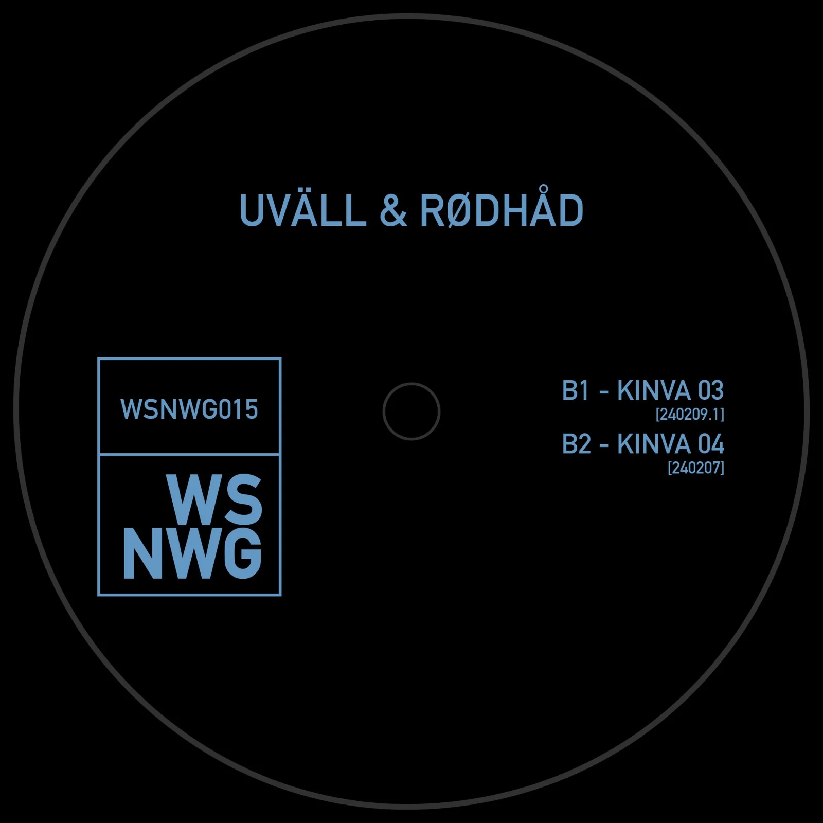 Uväll & Rødhåd - KINVA (12") - Image 2