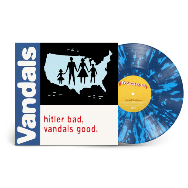 Vandals - Hitler Bad, Vandals Good (Blue/white Splatter LP)