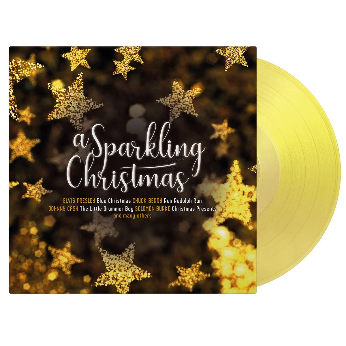 Various - A Sparkling Christmas (Yellow Vinyl LP) - Image 2