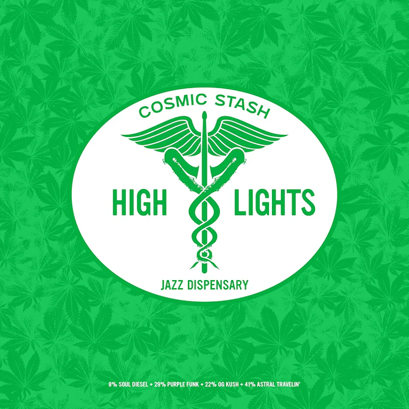Various Artists - Jazz Dispensary: Cosmic Stash HIGH Lights (Multi-Color Splatter Vinyl LP)