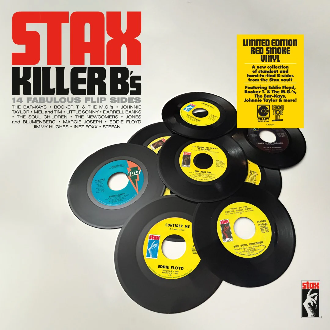 Various Artists - Stax Killer B's (140g Red & Black Vinyl LP) - Image 2