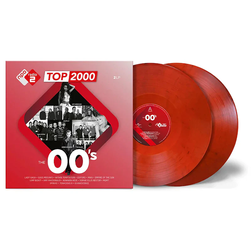 Various Artists - Top 2000 - The 00's (Dracula Red Vinyl LP)