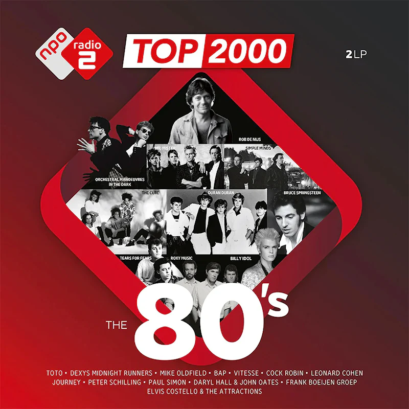 Various Artists - Top 2000 - The 80's (Coke Bottle Clear Vinyl LP) - Image 3