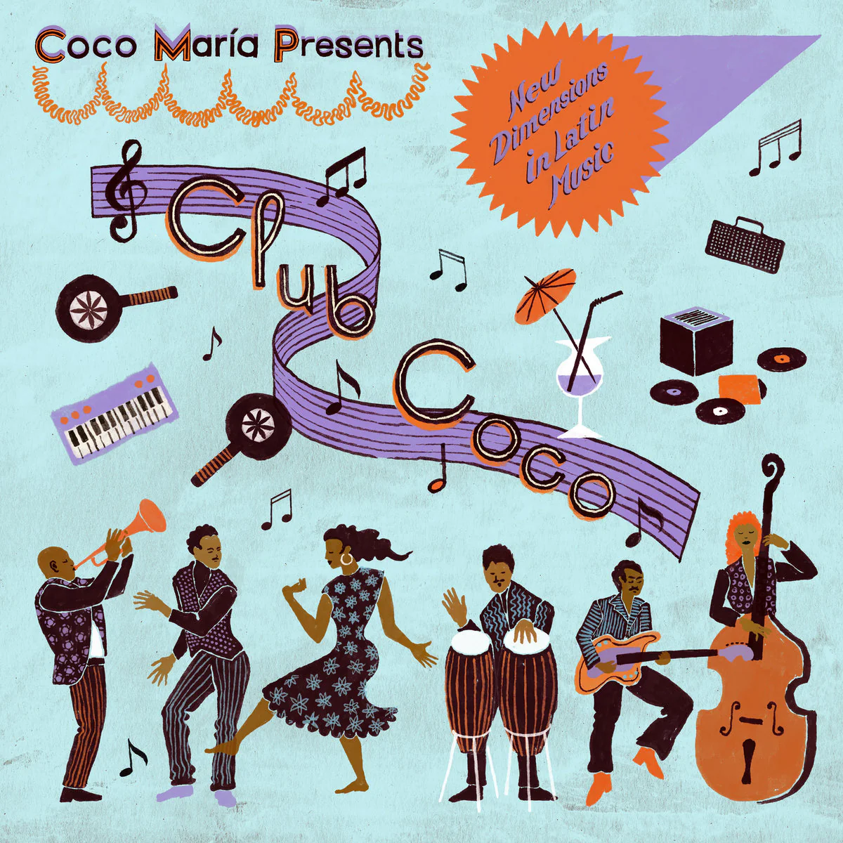 Various - Coco Maria Presents: New Dimensions In Latin Music (LP) - Image 2