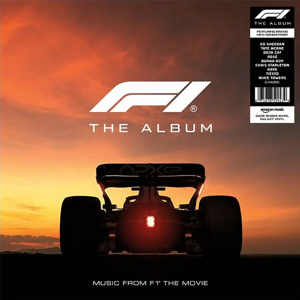 Various - F1 The Album (Dark Smoke Swirl Galaxy Coloured LP)