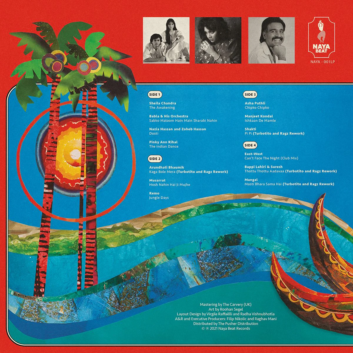 Various - Naya Beat Volume 1: South Asian Dance and Electronic Music 1983-1992 (Clear Vinyl LP) - Image 2