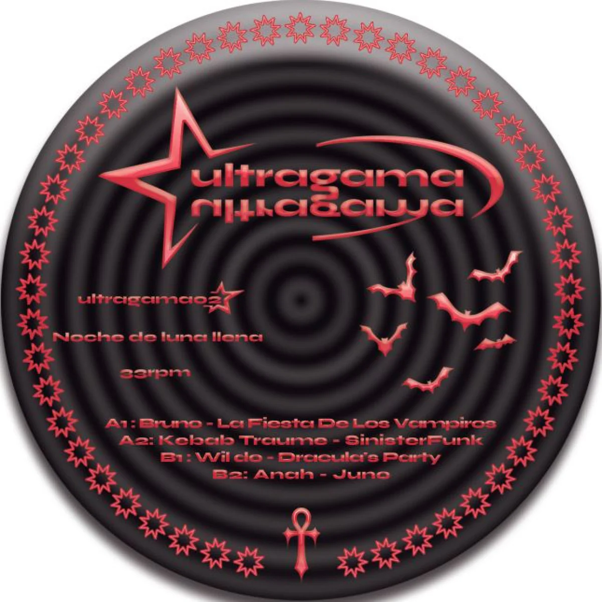 Various - Noche De Luna Ilena (12") - Image 2